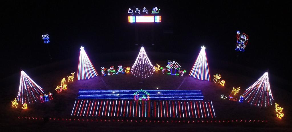 2015 Display.JPG - Our 'temporary' display in our new show site in 2015.